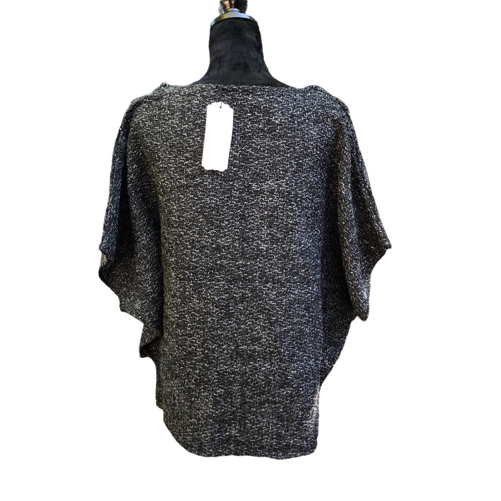 Azz Trading Gray Wrap Poncho Scarf NWT - Picture 9 of 14